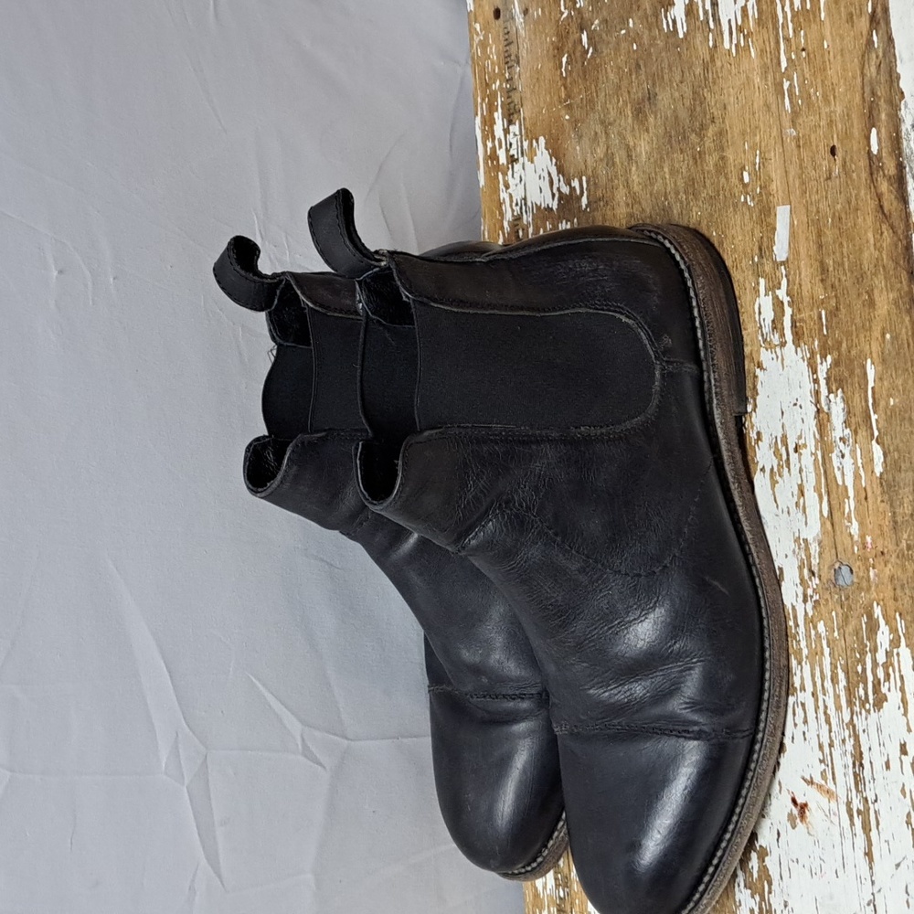 Mens Curtis Freebird Black Ankle Boots Size 11